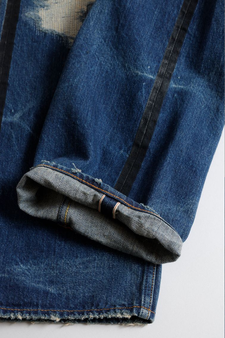 ファンダメンタル デニムパンツ CLASSIC STRAIGHT DENIM CS125 (FA25/MG125)INDIGO