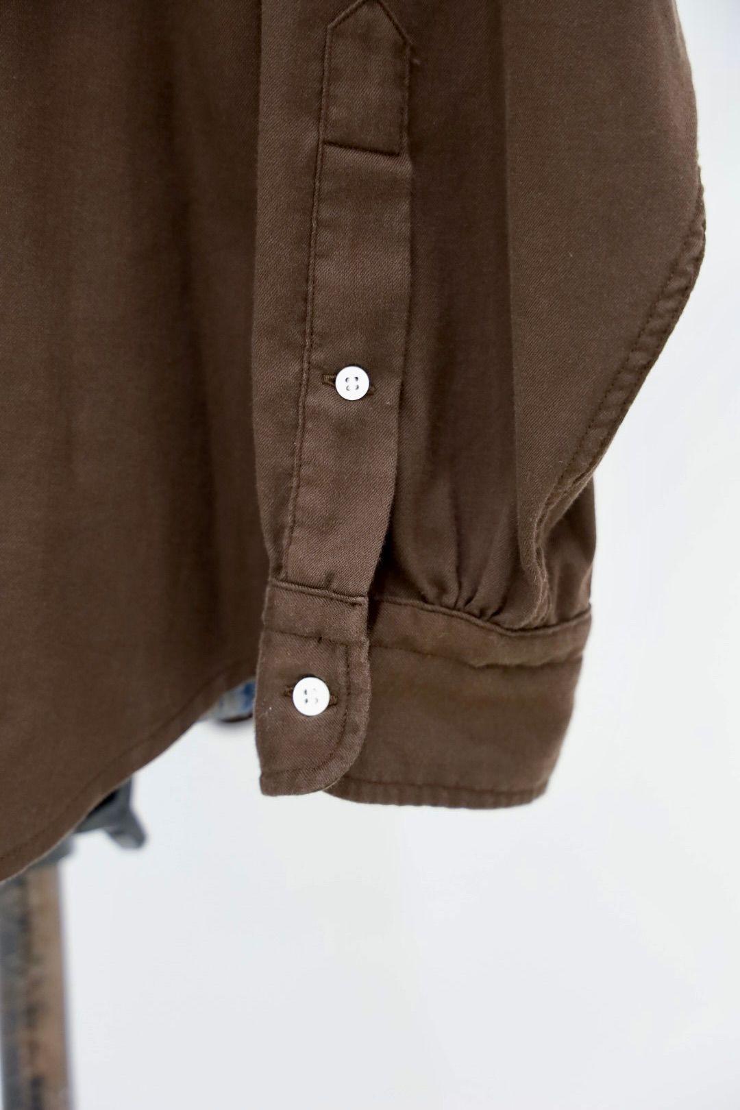 アプレッセ 2026 STYLE2 Double Weave Twill Regular Collar Shirts(26AAP-02-05)DARK BROWN☆7月18日(土)新作発売！