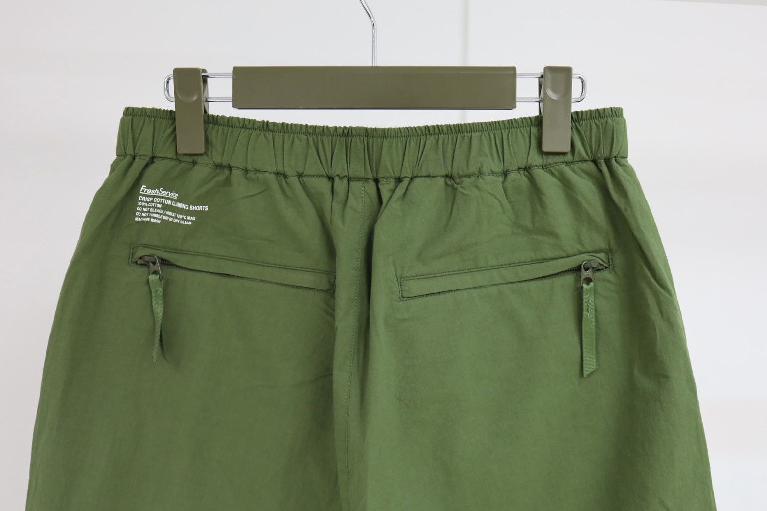 フレッシュサービス CRISP COTTON CLIMBING SHORTS(FSC261-40176)KHAKI☆3月14日(土)発売！