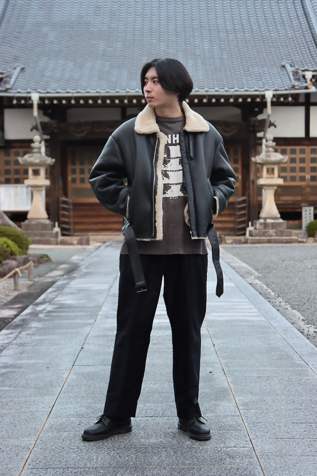 21aw YOKE OVERSIZED B-1 BOMBER JACKET - アウター