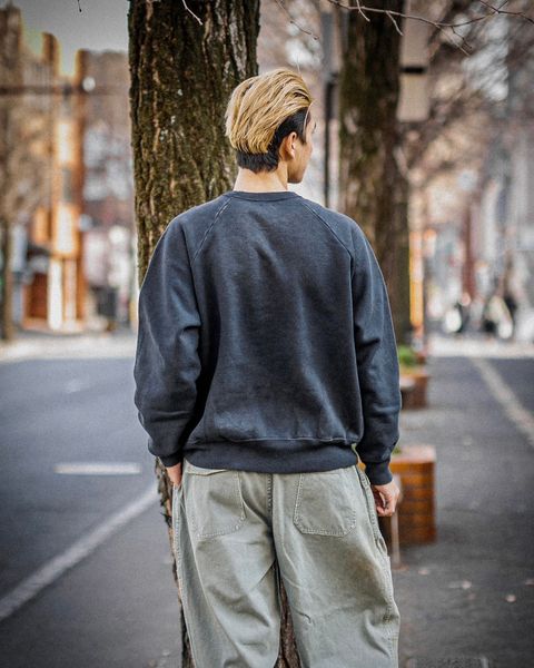 A.PRESSE Vintage Sweatshirt(BLACK) 1月25日(土)新作発売！