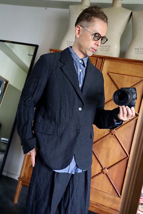 MARKAWARE 26AW ステンレスSACK COATスタイル