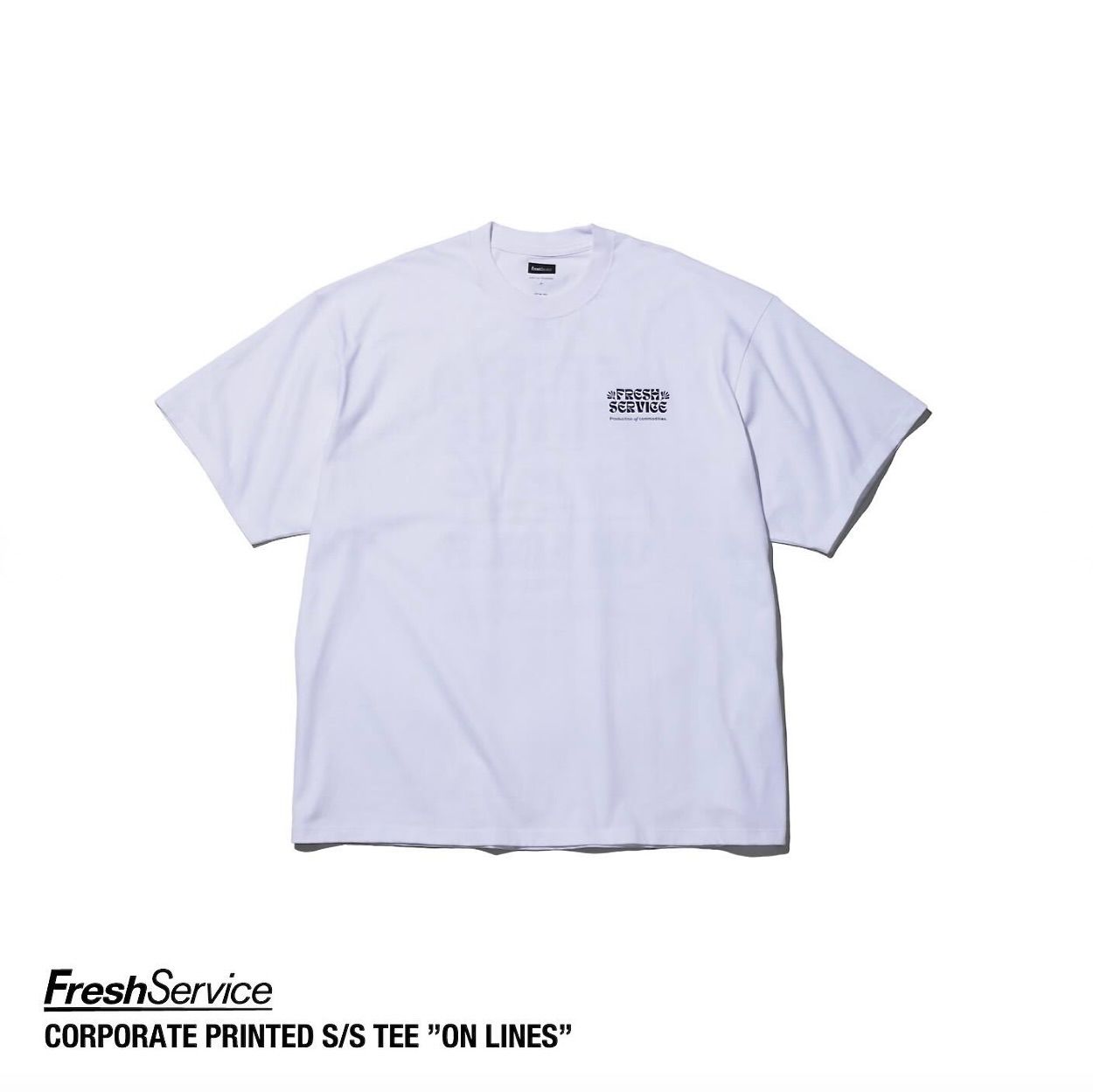 FreshService - フレッシュサービス 24SS CORPORATE PRINTED S/S TEE 