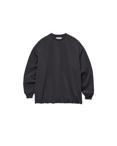 グラフペーパー PERTEX® EQUILIBRIUM L/S Crew Neck Pullover(GM263-70260)BLACK☆8月15日(土)発売！