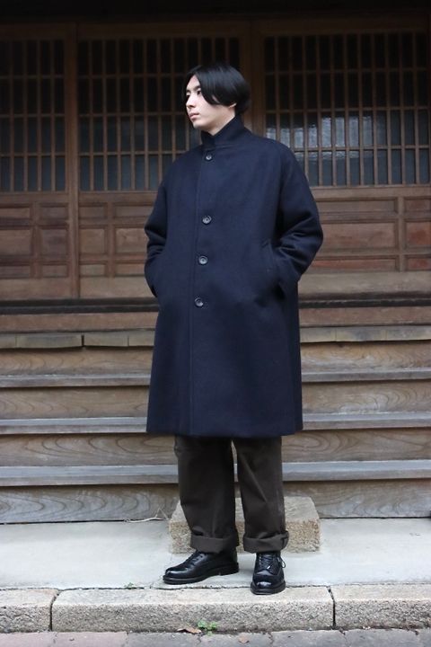 A.PRESSE Chester Coat(21AAP-01-03H)NAVY style