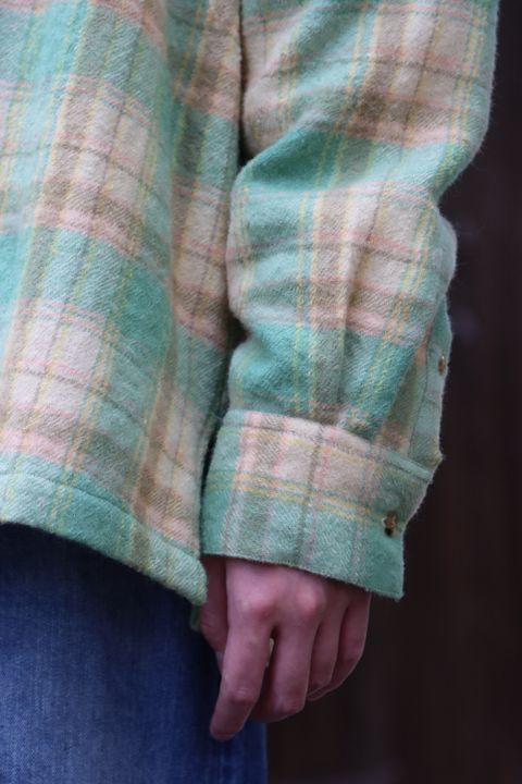 doublet CHECK SHIRT WITH MY DOLL(21AW17SH99) style.2021.10.17.