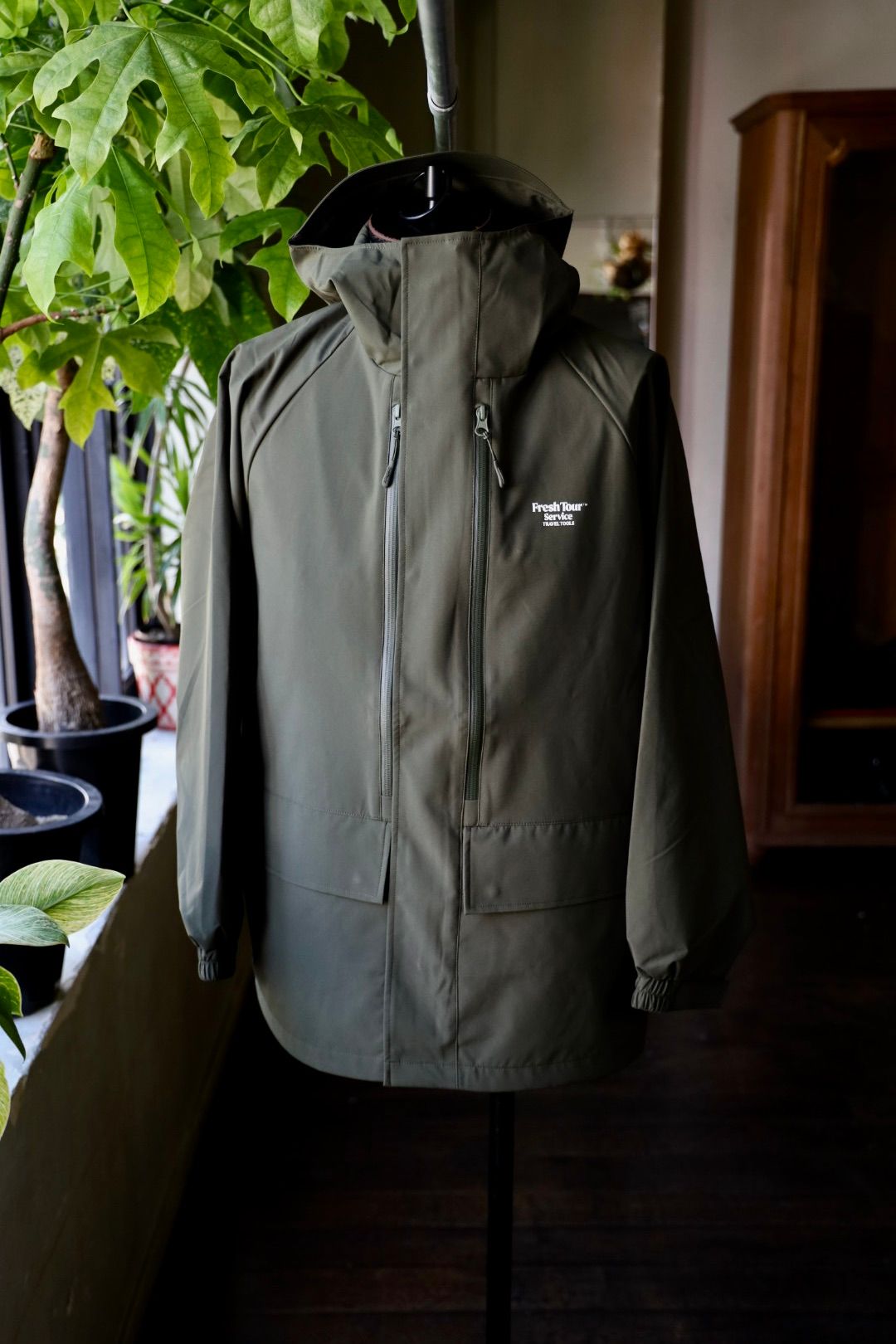 フレッシュサービス  WATERPROOF TACTICAL SHELL(FSC253-30075) KHAKI★8月16日(土)発売！