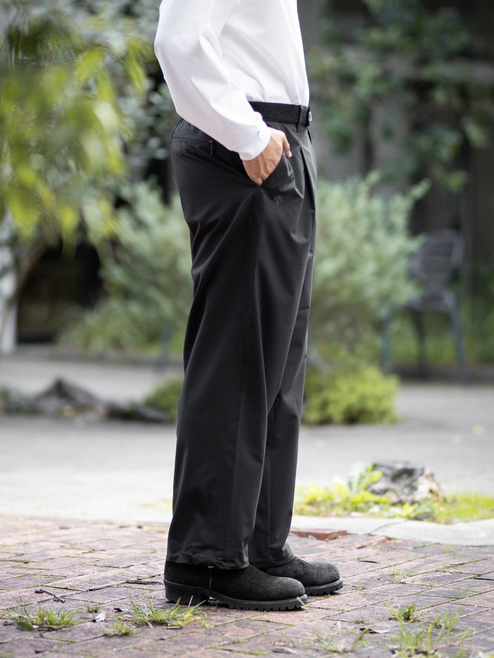 グラフペーパー DESCENTE for Graphpaper Chef Track Pants(DU263-40002)BLACK ☆10月24日(土)発売！