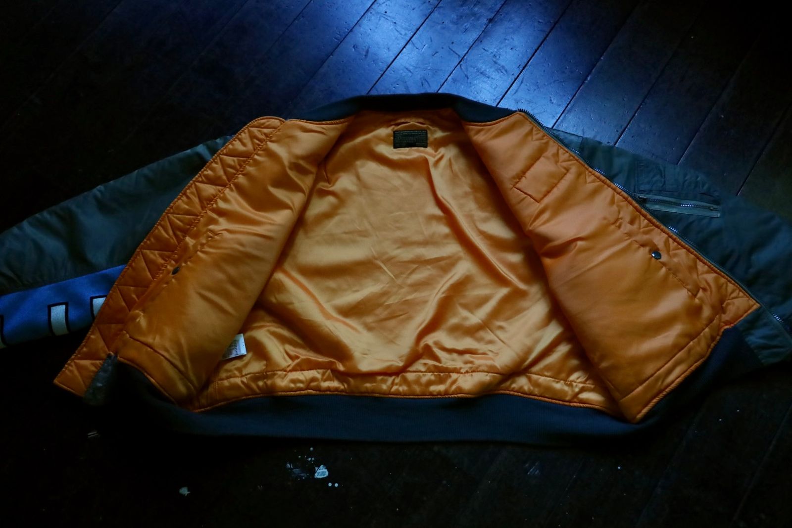 セントマイケル24AW DAMEGE MA-1 (SM-YS1-0000-064)KHAKI