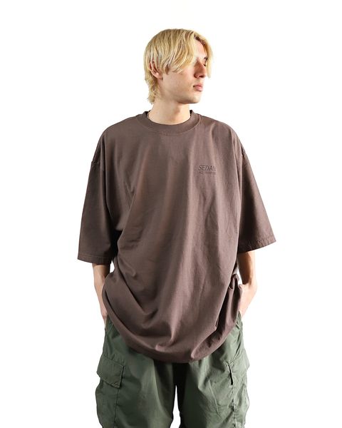 セダンオールパーパス 24SS Garment Dyed S/S Tee style(Brown) 2024.4.5