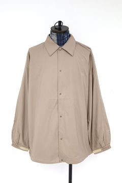 グラフペーパー 26SS PERTEX QUANTUM AIR Overshirt(GM261-50302)TAUPE☆3月28日(土)発売！