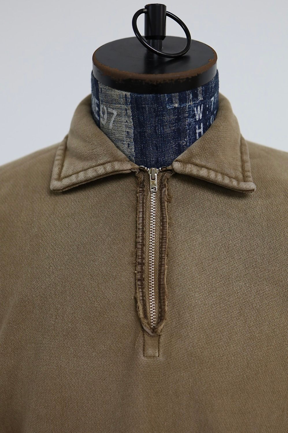 アプレッセ 2026 STYLE1 Vintage Half Zip Sweatshirt(26SAP-05-12)BROWN☆12月27日(土)発売！