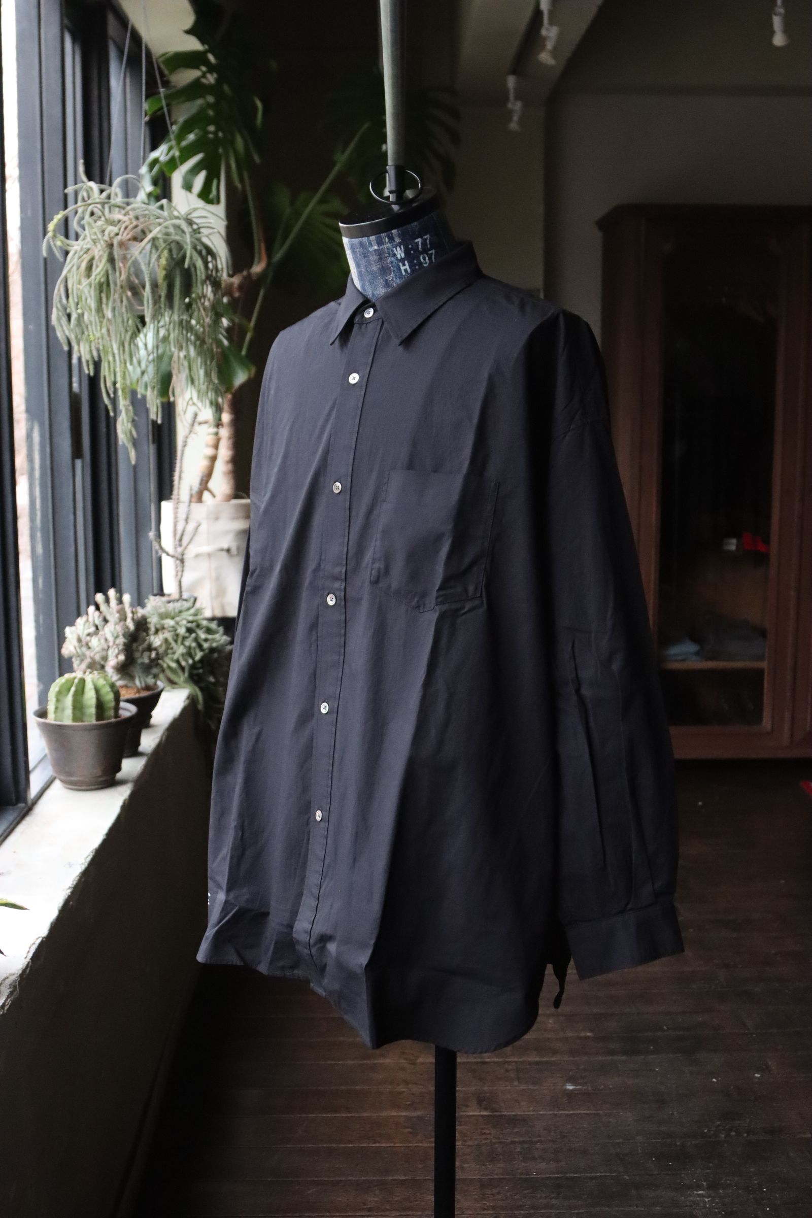 フレッシュサービス CORPORATE UNIFORM L/S SHIRT(FSC253-50105B)BLACK☆8月9日(土)発売！