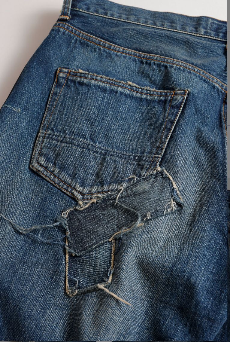 ファンダメンタル デニムパンツ CLASSIC STRAIGHT DENIM CS125 (FA25/MG125)INDIGO