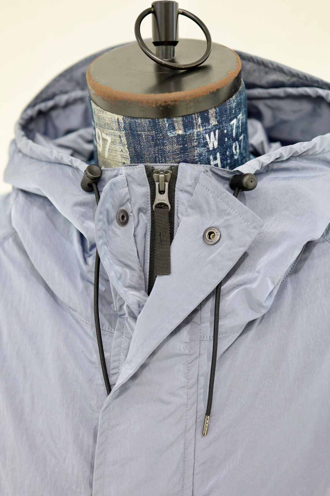marka マーカ 26SS FIELD PARKA -RECYCLED NYLON CHAMBRAY TAFFETA-(M26A04BL01C)LIGHT BLUE☆新作発売！