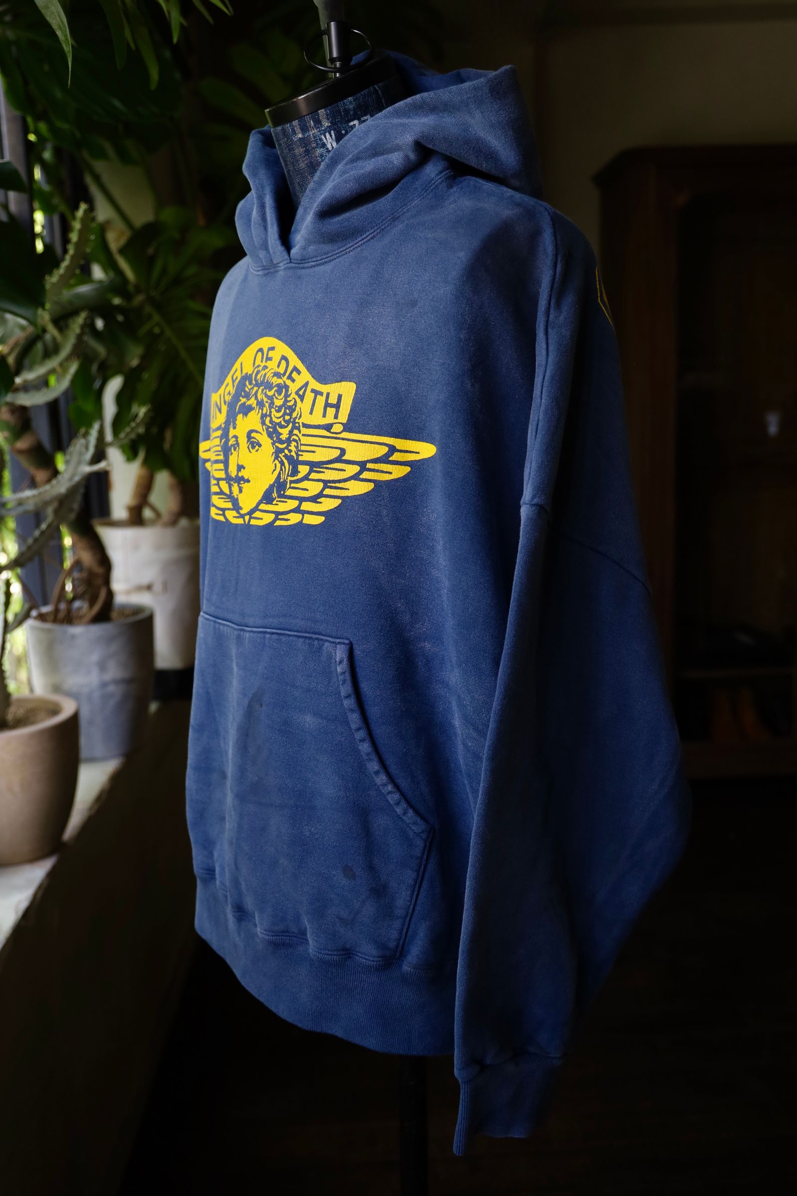 美品！ラフ＆スウェルHOODIE ネイビー S COLLECTION 2024FW - rough & swell | ラフ アンド スウェル