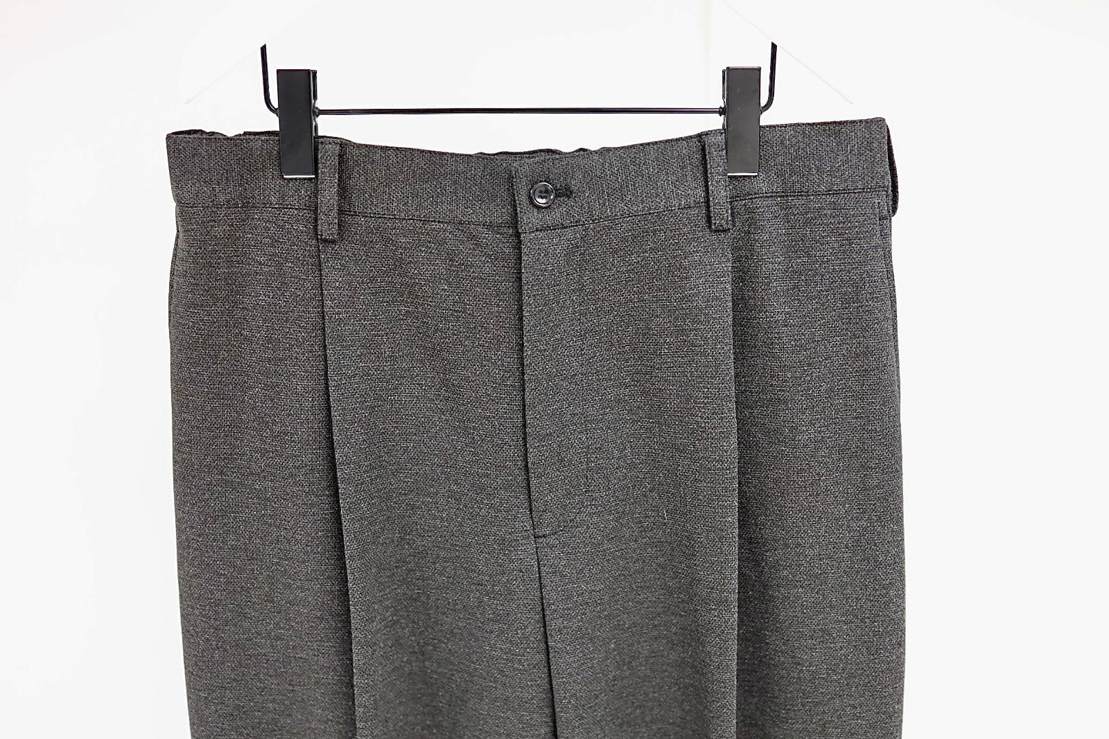 グラフペーパー 25AW SIDOGRAS Melange Ponte Wide Slacks(GM254-40052) GRAY☆11月29日(土)発売！