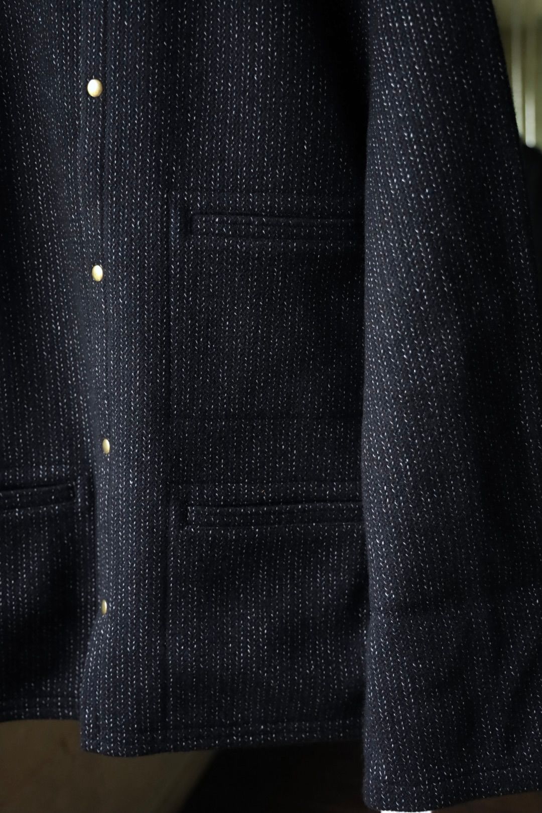 アプレッセ 2026 STYLE2 Cashmere Beach Cloth Jacket(26A AP-01-11)NAVY☆10月17日(土)新作発売！