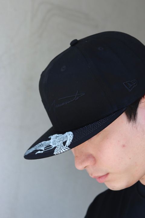Yohji Yamamoto×New Era CROW PRINT OVERSIZED PERFORMANCE S/S TEE style.2022.4.12.