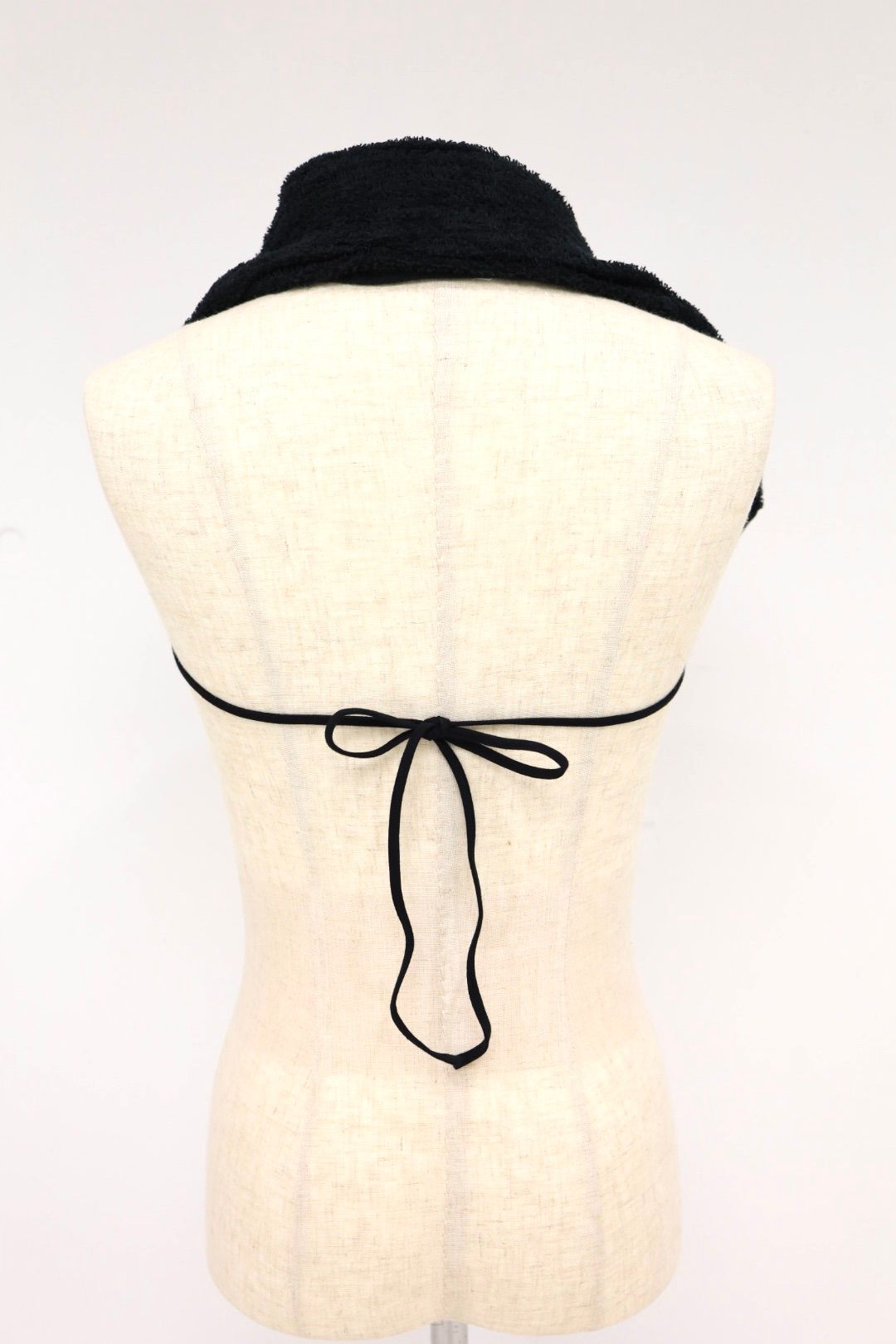 doublet ダブレット26SS TOWEL NECK BRA (26SS49CS439)BLACK★2月14日(土)11:00発売！