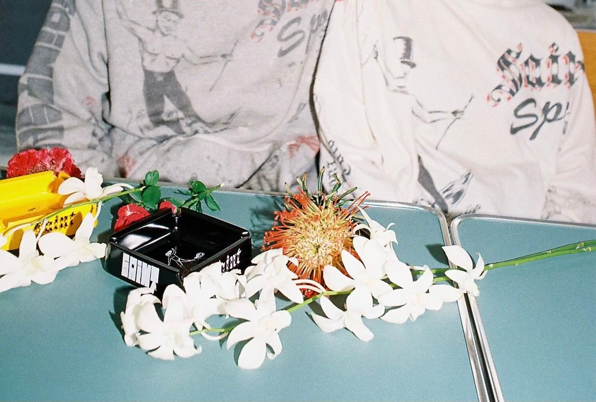 セントマイケル ALX_ASHTRAY/DRAWING(SM-HR1-0000-C32)YELLOW☆11月8日(土)発売！