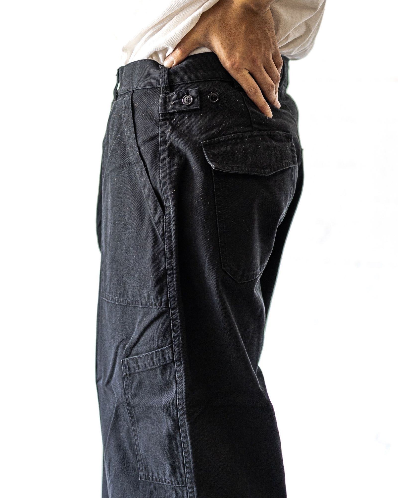 アプレッセ 2025 STYLE2  USAF Hemmed Bottoms(AP-4009)BLACK☆8月23日(土)発売！