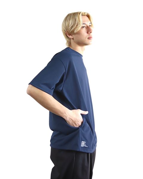 FreshService 24SS 新作 DRY JERSEY S/S CREW NECK TEE(NAVY) style 2024.3.22