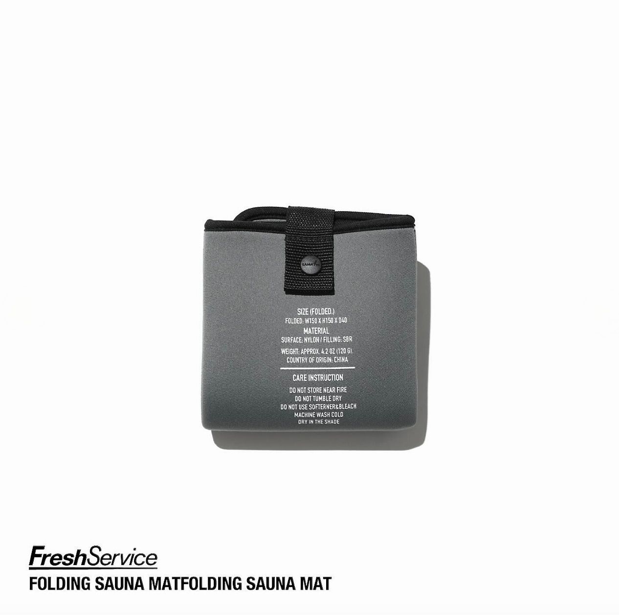 ReFresh!Service. “FOLDING SAUNA MAT”(GREEN)