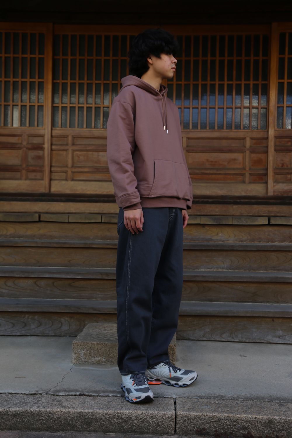 Graphpaper Denime Five Pocket Pants style. 2021.04.28.