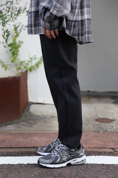 Graphpaper Triple Cloth Slim Chef pants"BLACK"Style.2020.8.23.