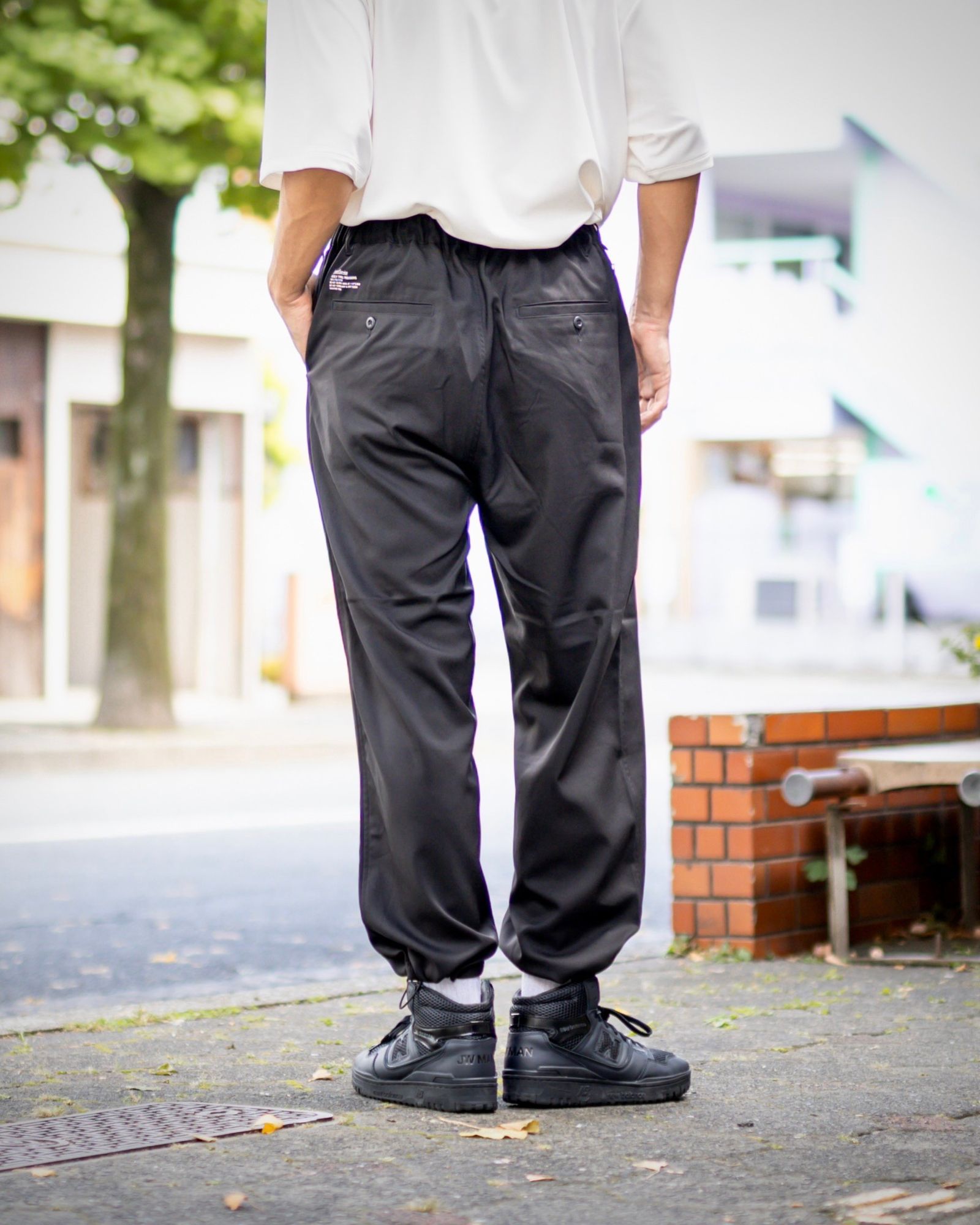 フレッシュサービス WOOLY TWILL TROUSERS(FSC243-40178)BLACK
