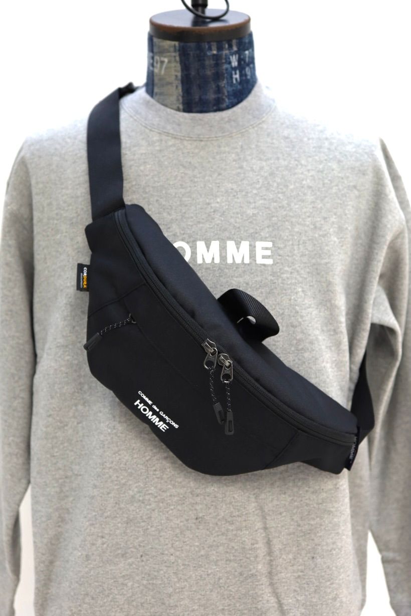 コムデギャルソンオム エステルコーデュラウエストポーチ(HQ-K291-051)BLACK☆2月6日(金)新作発売！