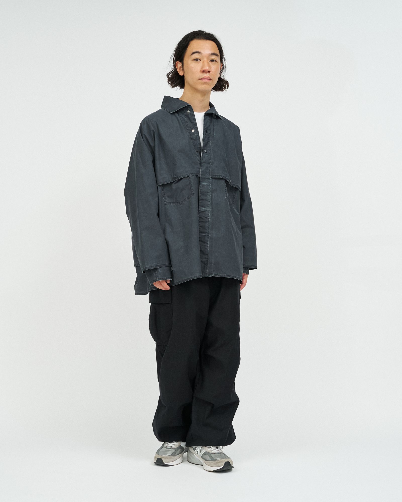 フレッシュサービス DOUBLE SLEEVE SHIRT (FSC253-50141)NAVY★10月11日(土)発売！