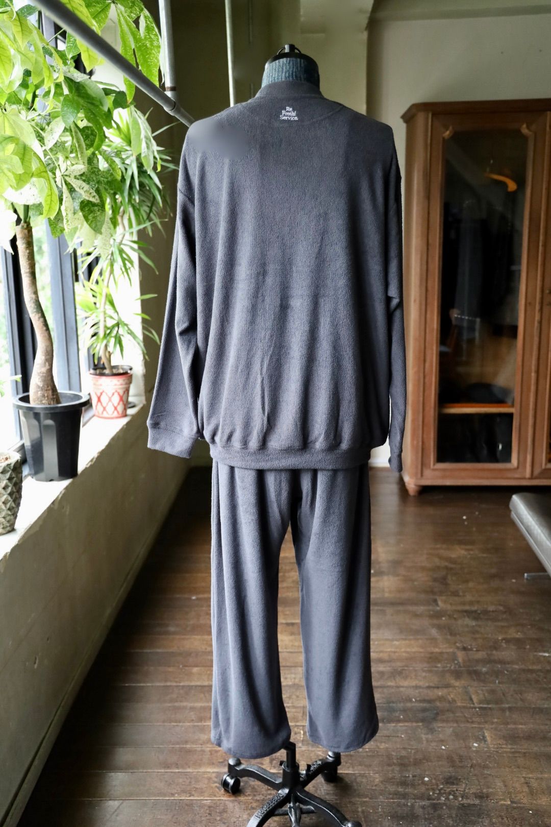 ReFresh!Service. “UTILITY PILE CARDIGAN SET-UP”(GRAY)☆9月27日(土)発売！