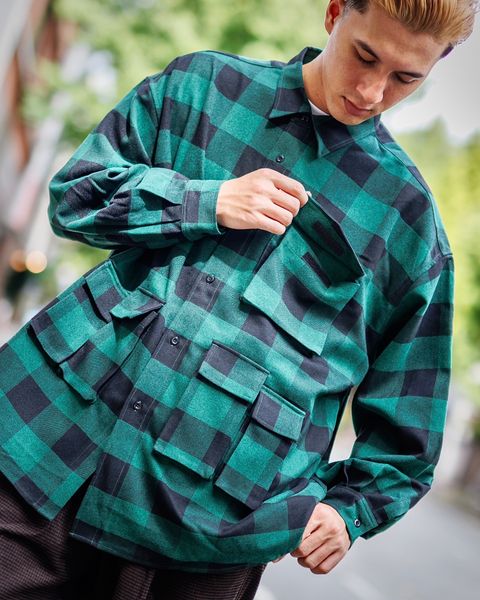 FreshService BUFFALO CHECK MULTI POCKET SHIRTスタイル 9月21日(土)新作発売！