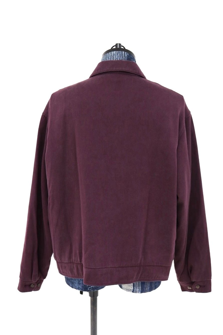 アプレッセ 2026 STYLE2 Washed Silk Rayon Gabardine Jacket(26AAP-01-52)BURGUNDY☆9月19日(土)発売！