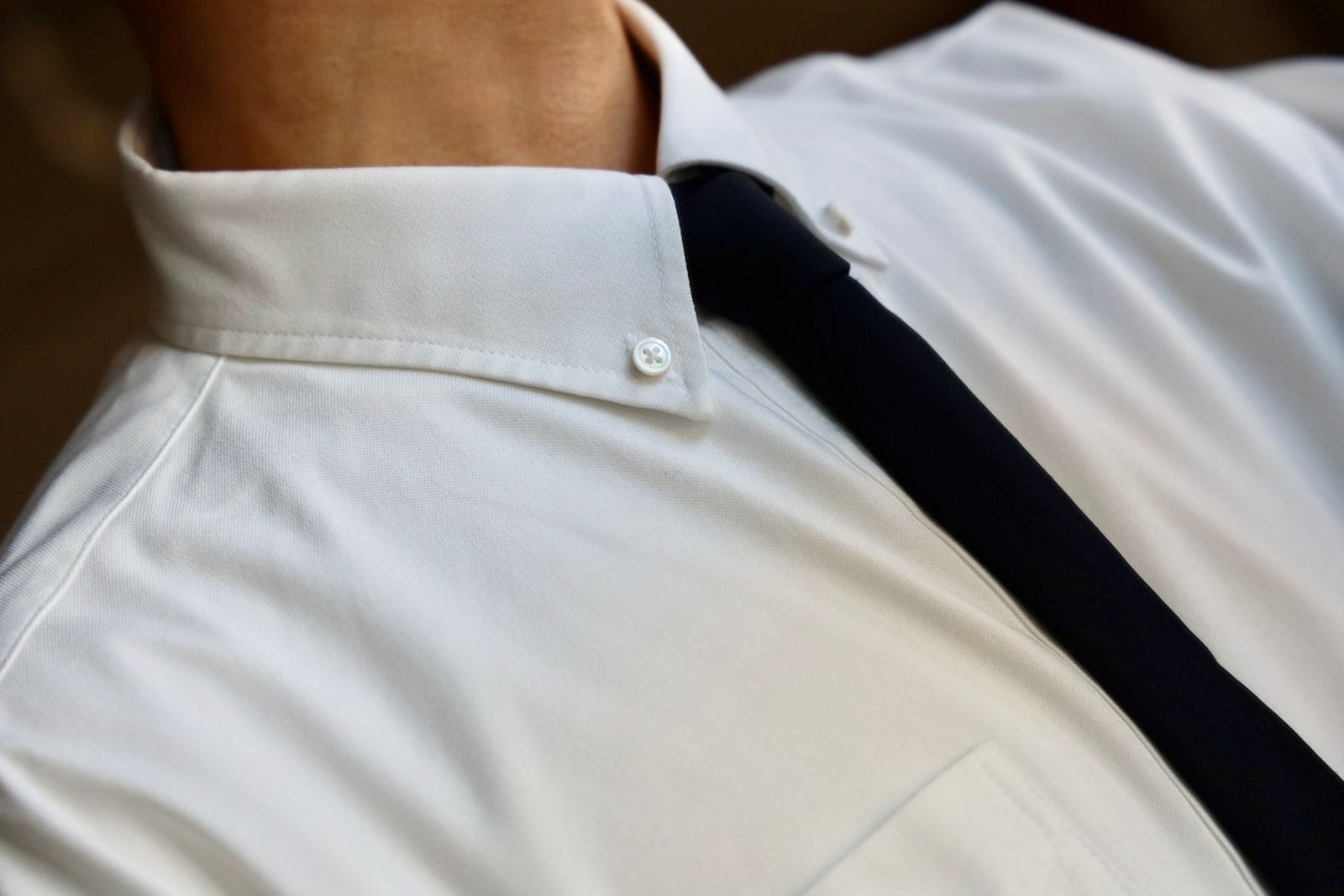 フレッシュサービス DRY OXFORD CORPORATE L/S B.D.SHIRT(WHITE)