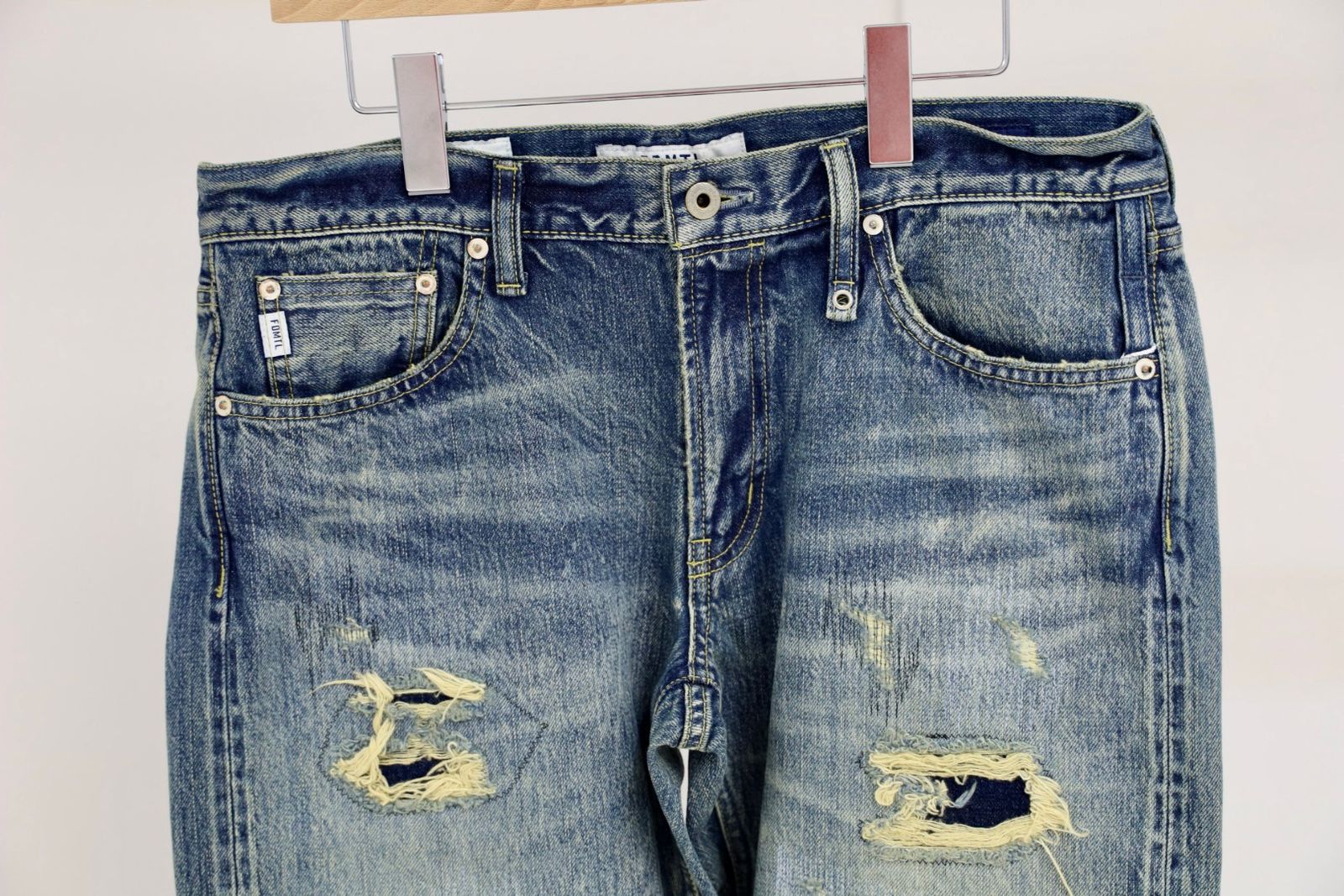 ファンダメンタル デニムパンツ SLIM FIT DENIM CS131 (FA25MT131)INDIGO