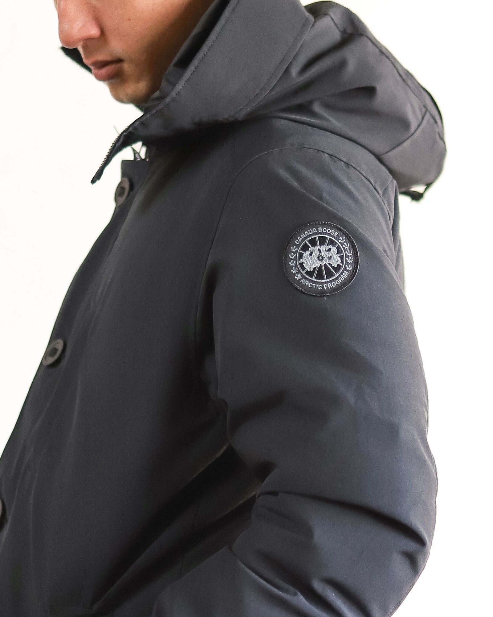 CANADA GOOSE Jasper Parka Black Label スタイル