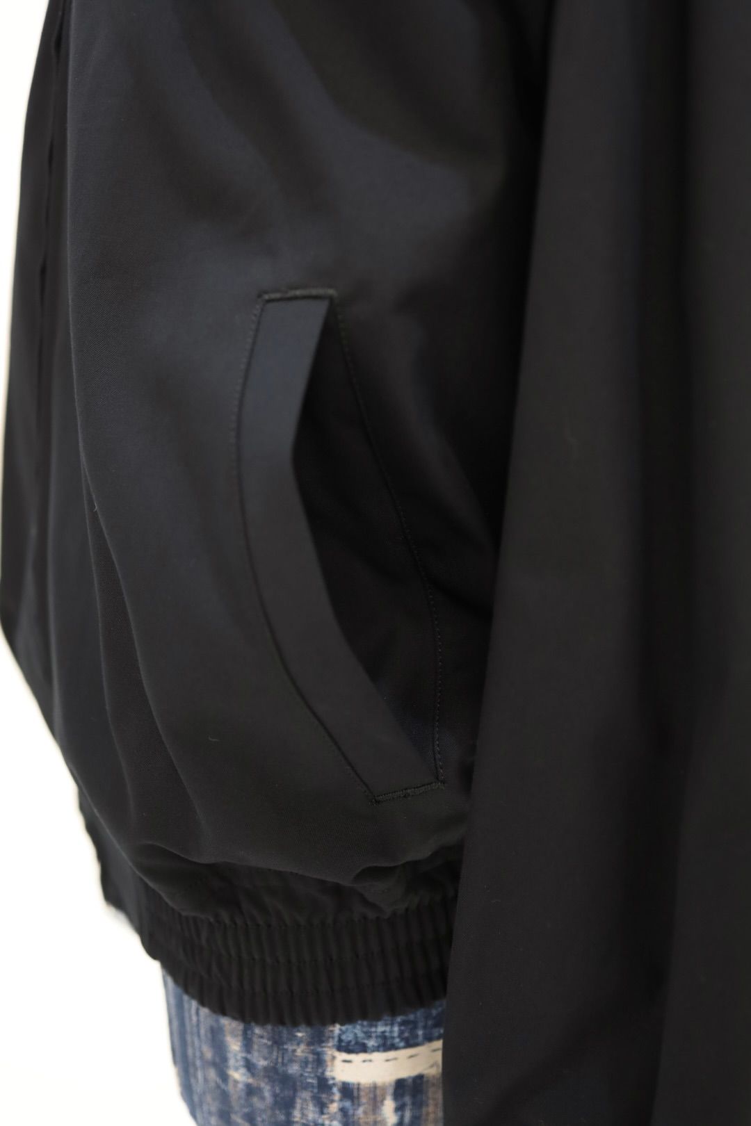 コムデギャルソンオム26SS 綿先染強撚サージジャケット(HQ-J007-051)BLACK☆2月6日(金)発売！