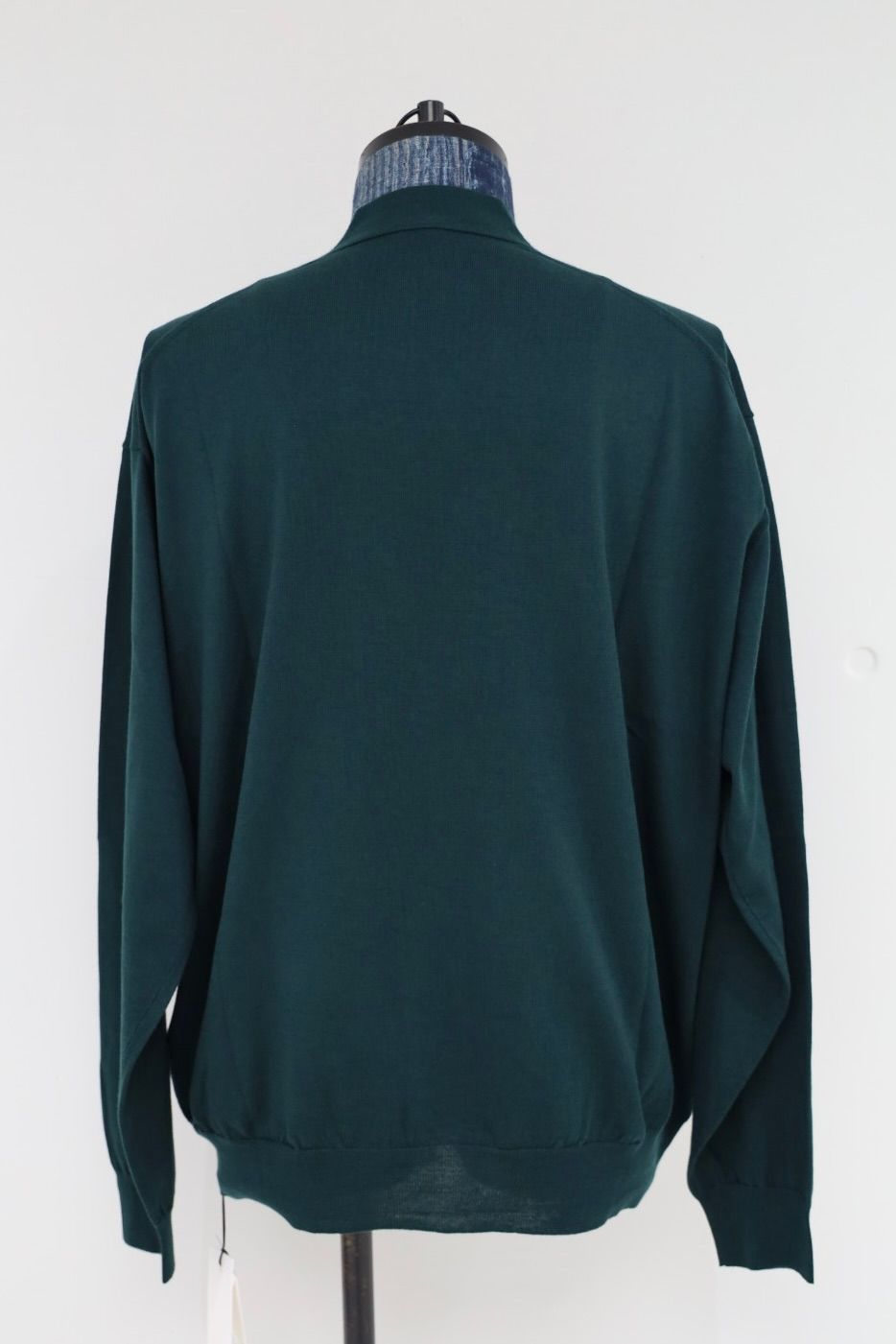 アプレッセ 2026 STYLE2 Wool Cotton High Gauge Cardigan(26AAP-03-02)GREEN