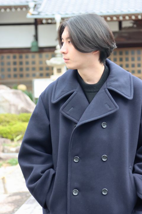 A.PRESSE  Pea Coatスタイル.2021.10.24.