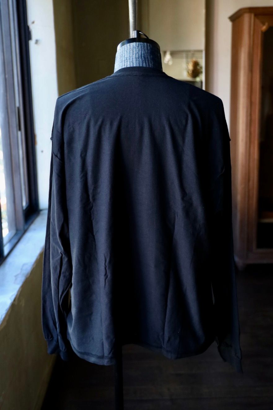 イズネスミュージック 25AW CFL LONG SLEEVE T-SHIRT (IMP6_16_LOHASLS01) BLACK