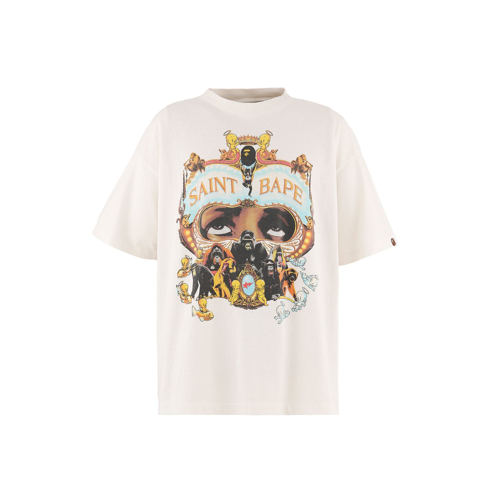 セントマイケル Tシャツ GENERATION BAPE_SS TEE(SM-HR1-0000-C36)WHITE★8月23日(土)発売！