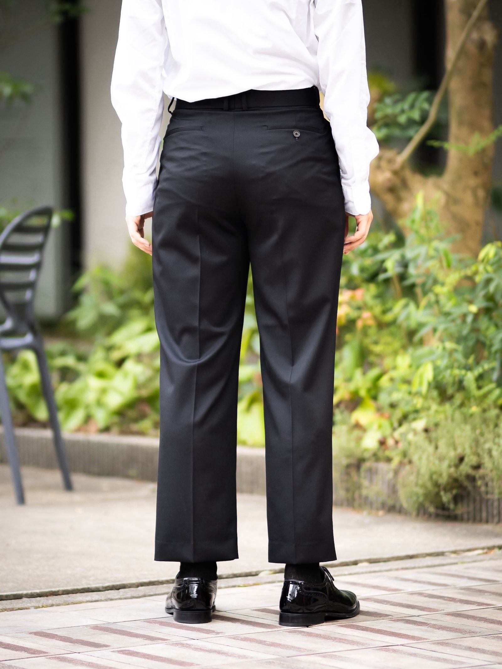 マーカウェア 26AW DOUBLE PLEATED STRAIGHT TROUSERS(A26C02PT01C)BLACK☆新作発売！