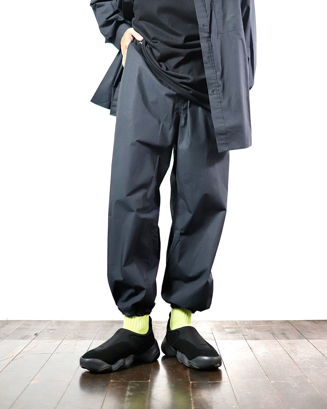 FreshService フレッシュサービス UTILITY B.D SHIRT"BLACK"スタイル
