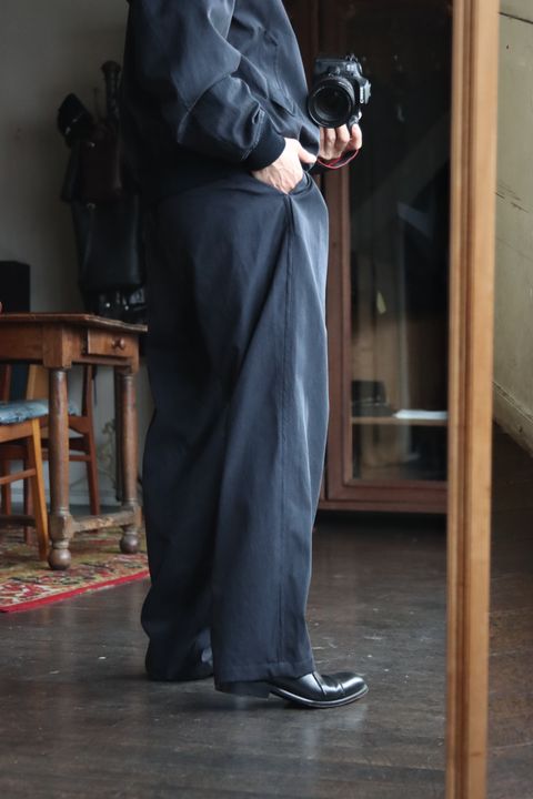 A.PRESSE アプレッセ24SS Silk Padding Jacketスタイル
