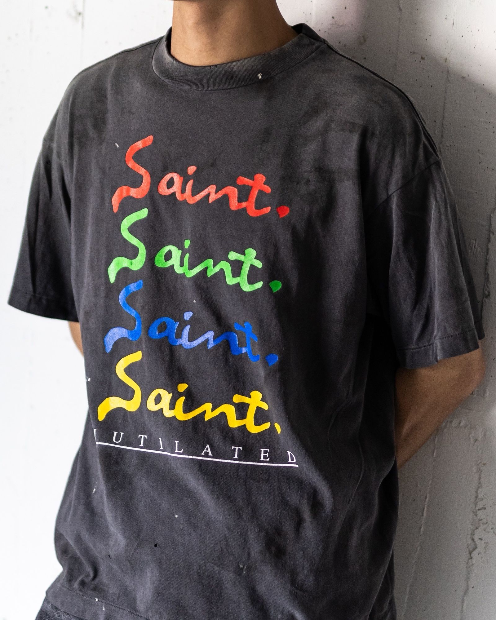 セントマイケル  MULATED SS TEE MARKスタイル