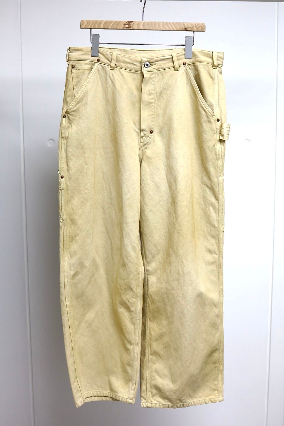 アプレッセ 2026 STYLE1 Vintage Silk Hemp Painter Pants (26SAP-04-07)BEIGE☆1月24日(土)発売！