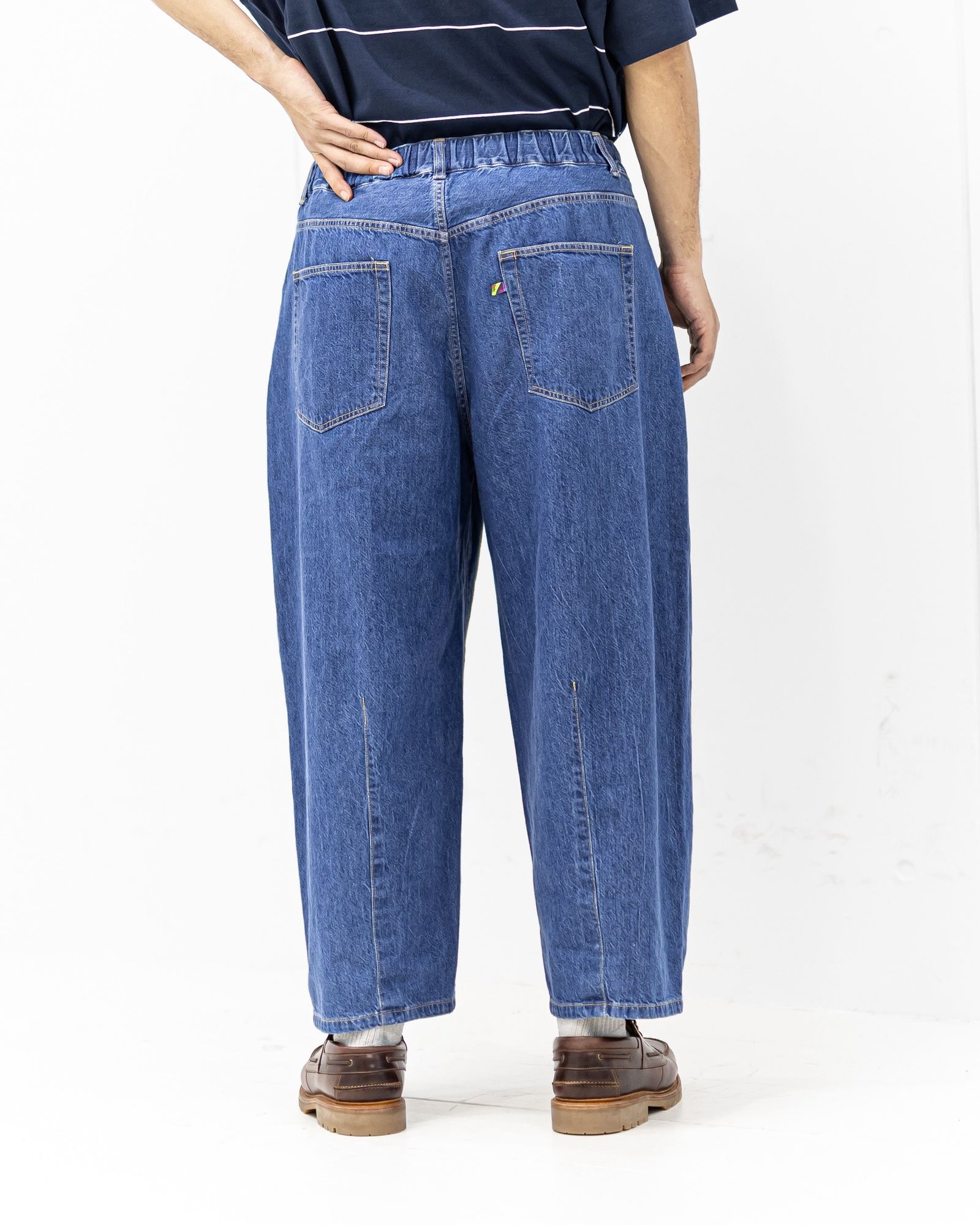 イズネス 26SS パンツ 5-Pocket Balloon Pants /Enzyme Wash(26SS_34_1006AWBALOON5PK01-2)INDIGO ENZYME WASH☆新作発売！